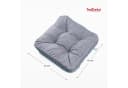 TexDeko Stuhlkissen Loungekissen 2-tlg. Set Gartenpolster für Rattanmöbel UV-Beständig Wasserabweisend mit Anti-Rutsch Boden Bild 1