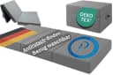 TexDeko Klappmatratze Premium Grau 15 cm dick mit Visco-Topper Bild 2