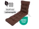 TexDeko Liegenauflage Ecolen Premium Grau UV-beständig Wasserabweisend Bild 3