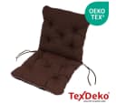 TexDeko Sitzauflage Gartenstuhl Braun UV-beständig Bild 4