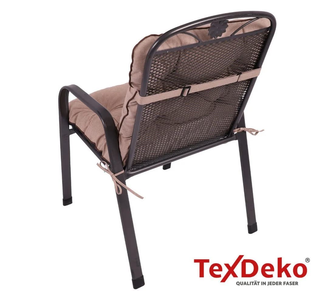 TexDeko Sitzauflage Beige UV-beständig Wasserabweisend - Bild 3