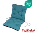 TexDeko Sitzauflage Gartenstuhl Aqua 80x40cm Bild 4
