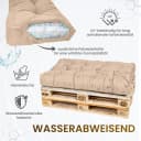 TexDeko Palettenkissen wasserabweisend Braun für Europaletten Bild 5