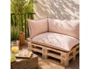 TexDeko Palettenkissen-Set 3-tlg. Beige wasserabweisend Bild 1