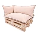 TexDeko Palettenkissen-Set 3-tlg. Beige wasserabweisend Bild 2