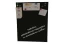karofoilfix Magnetfolie Tafelfolie Schwarz Selbstklebend +10 Magnete Bild 2