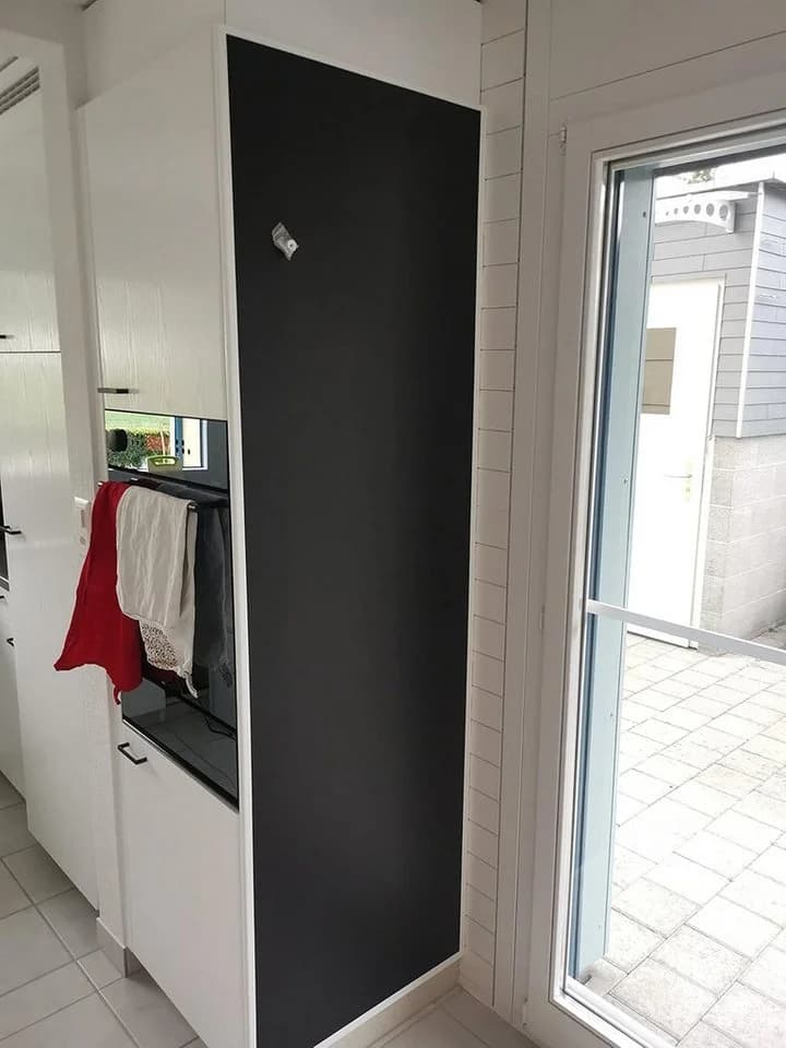 karofoilfix Magnetfolie Tafelfolie Schwarz Selbstklebend +10 Magnete - Bild 5