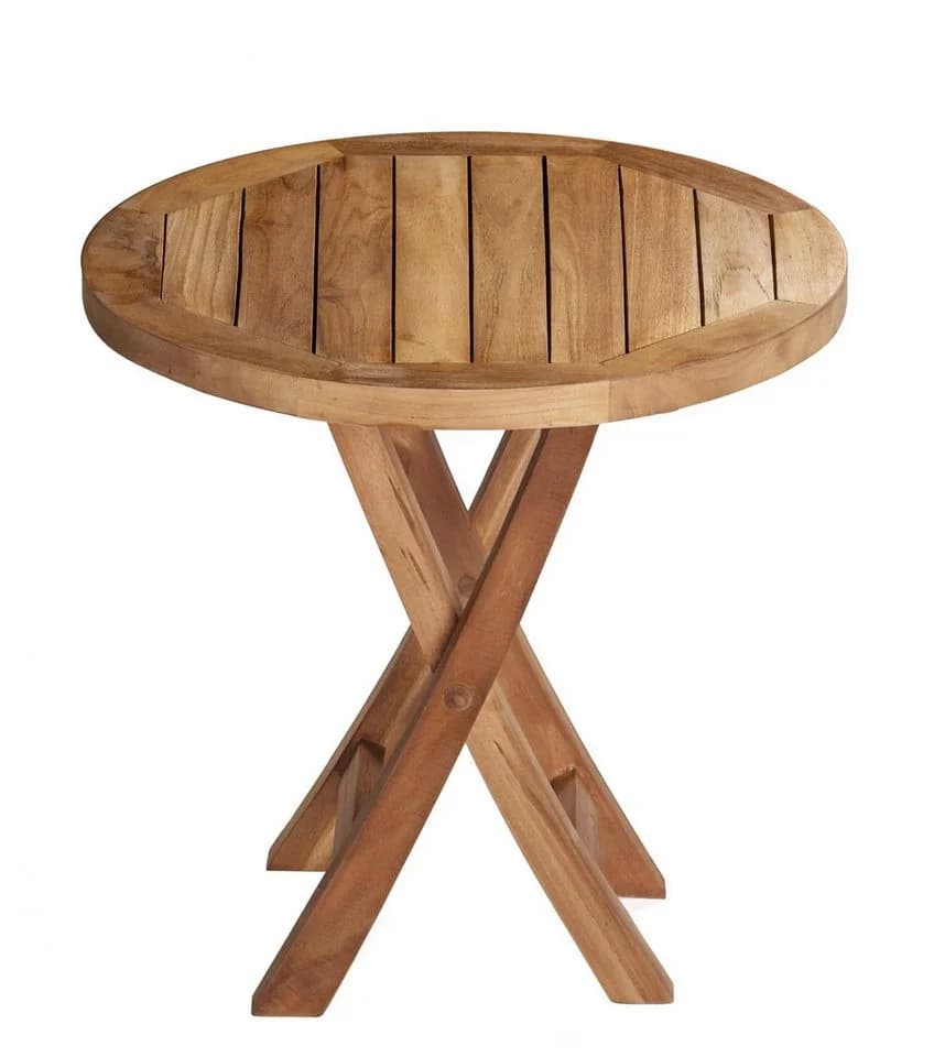 dasmöbelwerk Klapptisch Ela Teak Gartenmöbel Ø50x50cm - Bild 2