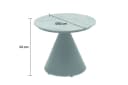 dasmöbelwerk Gartentisch Madison Keramik Betonoptik Anthrazit Bild 1
