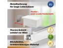 DomDeco Thermo-Plissee Blau Ohne Bohren Up-and-Down Bild 4