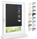 DomDeco Plissee Premium Thermo ohne Bohren Klemmfix Bild 2