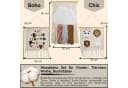 Marrakesch Orient & Mediterran Interior Wanddeko 3er Set Baumwolle Bunt Bild 1