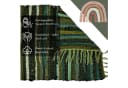 Marrakesch Orient & Mediterran Interior Badematte Callum Grün Boho-Vorleger aus recycelter Baumwolle Bild 5