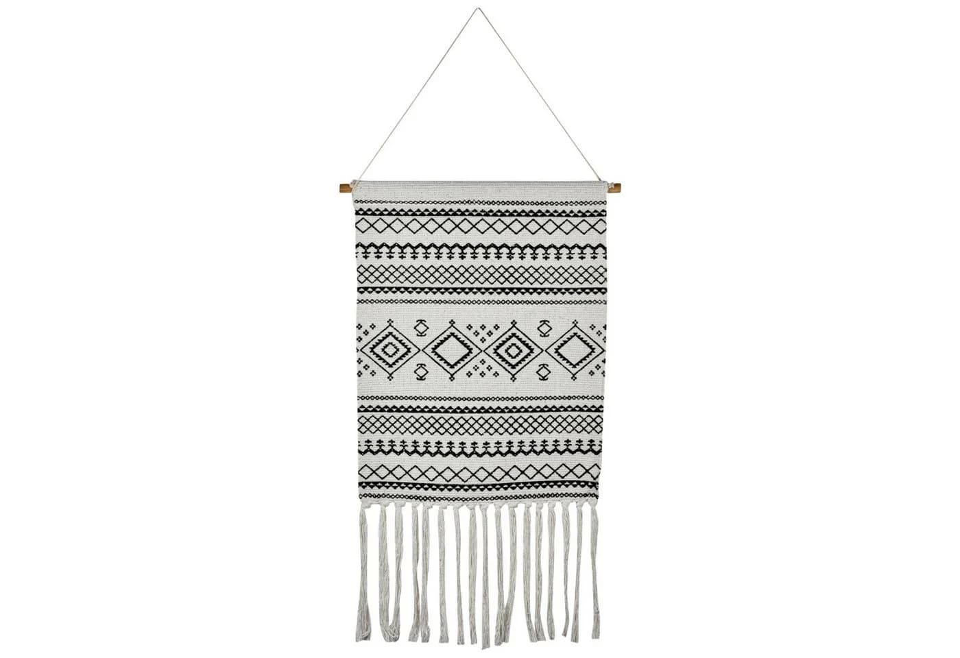 Marrakesch Orient & Mediterran Interior Wandteppich Calegora Schwarz Boho Ethno - Bild 2