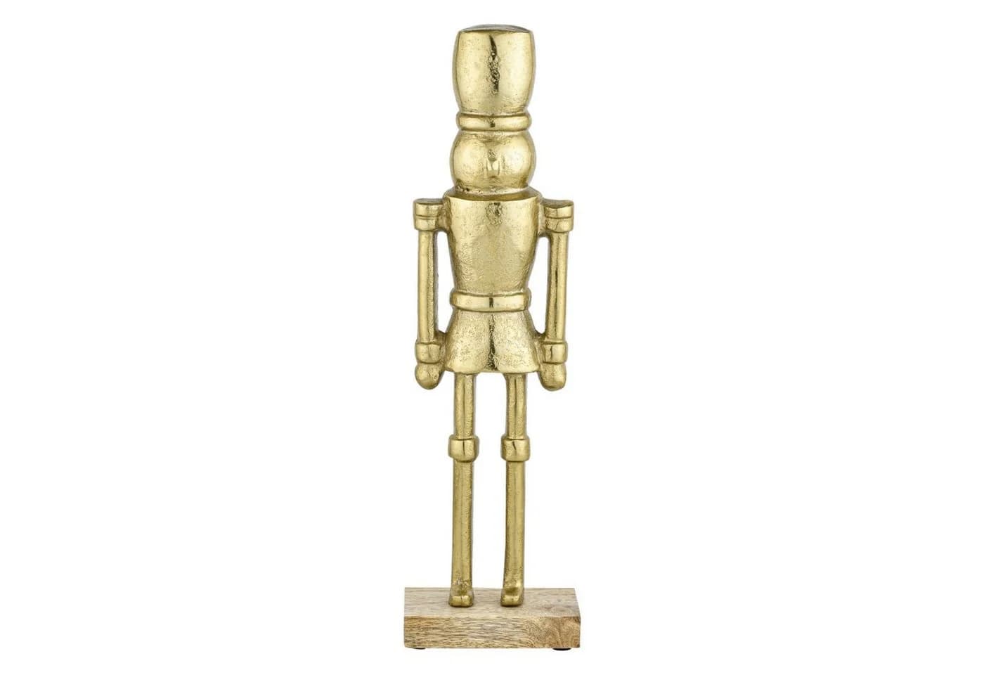 Marrakesch Orient & Mediterran Interior Dekofigur Nussknacker Gold Aluminium - Bild 2