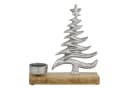 Marrakesch Orient & Mediterran Interior Teelichthalter Xmas 2 Silber Aluminium Bild 2