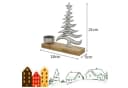 Marrakesch Orient & Mediterran Interior Teelichthalter Xmas 2 Silber Aluminium Bild 3