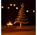 Marrakesch Orient & Mediterran Interior Teelichthalter Xmas 2 Silber Aluminium Bild 4