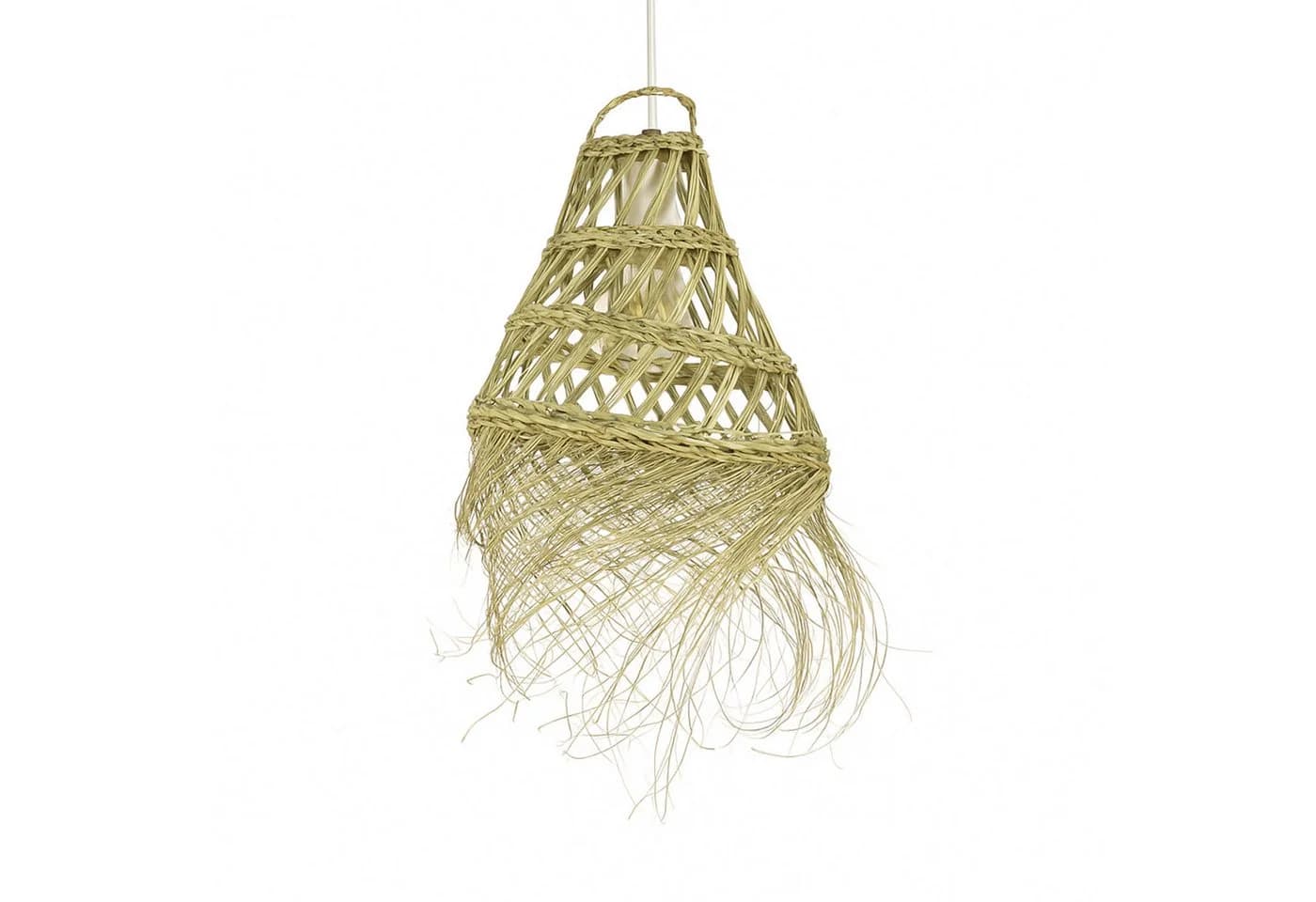 Marrakesch Orient & Mediterran Interior Pendelleuchte Bayamo Palmenblatt Boho - Bild 2