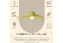 Marrakesch Orient & Mediterran Interior Pendelleuchte Mayari Boho Palmenblatt Bild 4