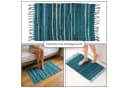 Marrakesch Orient & Mediterran Interior Badematte 3er Set Callum Blau Boho Bild 3