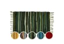 Marrakesch Callum Grün Boho Teppich 3er Set Handgewebt Bild 3