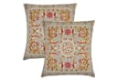 Marrakesch Kissenbezug 40x40cm Rot Boho Deko 2er Set Bild 2