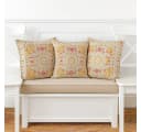 Marrakesch Kissenbezug 40x40cm Rot Boho Deko 2er Set Bild 5