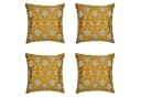 Marrakesch Orient & Mediterran Interior Zierkissen 4er Set Kissenbezug Handgefertigt Kayon Gold 40x40cm Bild 2