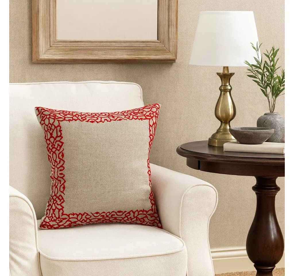 Marrakesch Orient & Mediterran Interior Zierkissen 4er Set Frisia Rot 40 cm - Bild 5