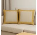 Marrakesch Orient & Mediterran Interior Zierkissen 2er Set Frisia Gold 40x40cm Boho Deko Bild 1