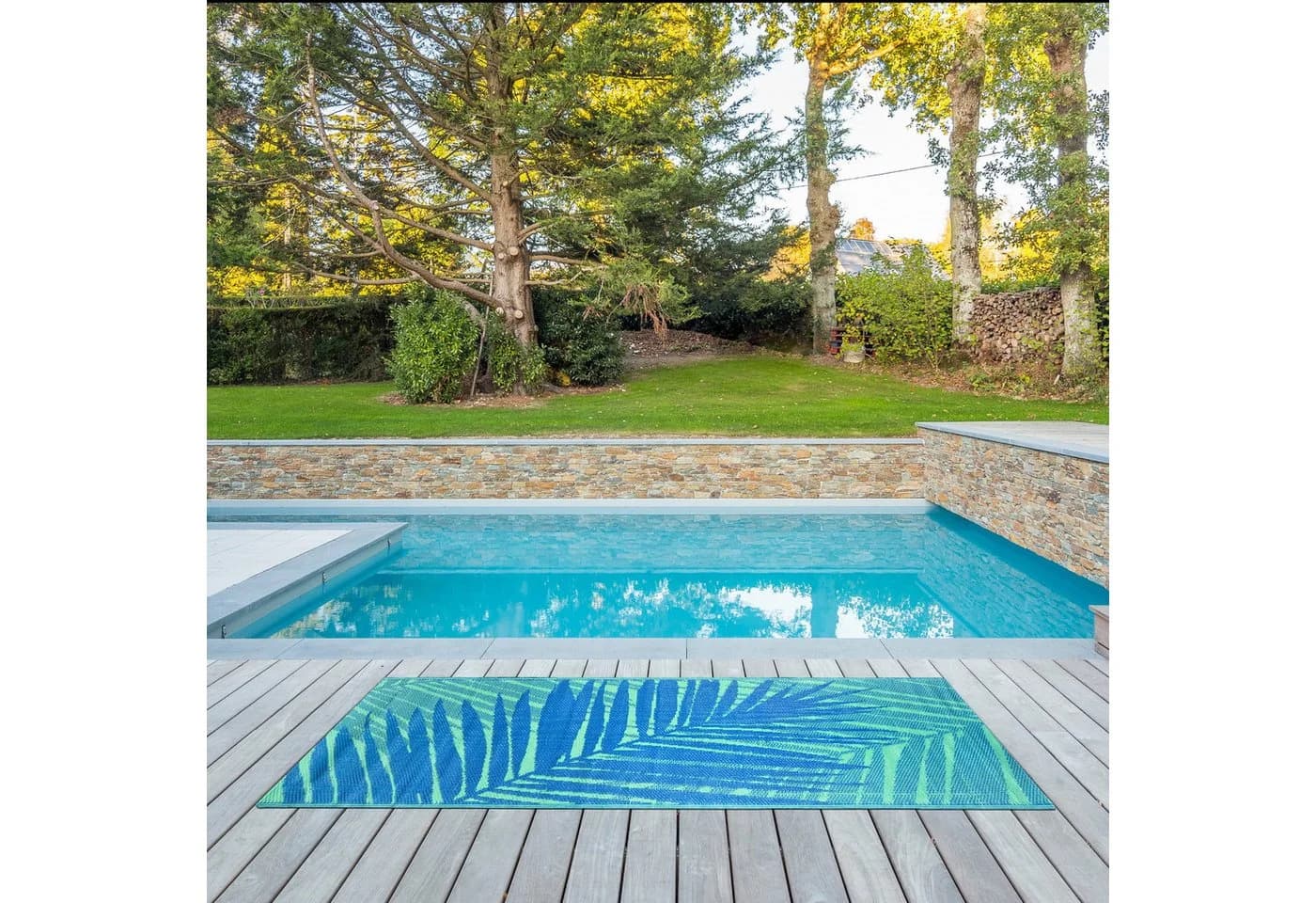 Marrakesch Orient & Mediterran Interior Outdoorteppich Malibu Blau/Grün - Bild 5