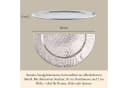 Marrakesch Orient & Mediterran Interior Dekotablett Nizza Aluminium Silber Bild 3