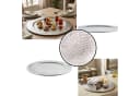 Marrakesch Orient & Mediterran Interior Dekotablett Nizza Aluminium Silber Bild 5