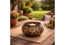 Sabah 3er Set Teelichthalter Orientalisch Metall Boho Windlicht Bild 4