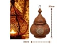 Marrakesch Orient Windlicht Lamis Rost Metall Handarbeit Bild 3