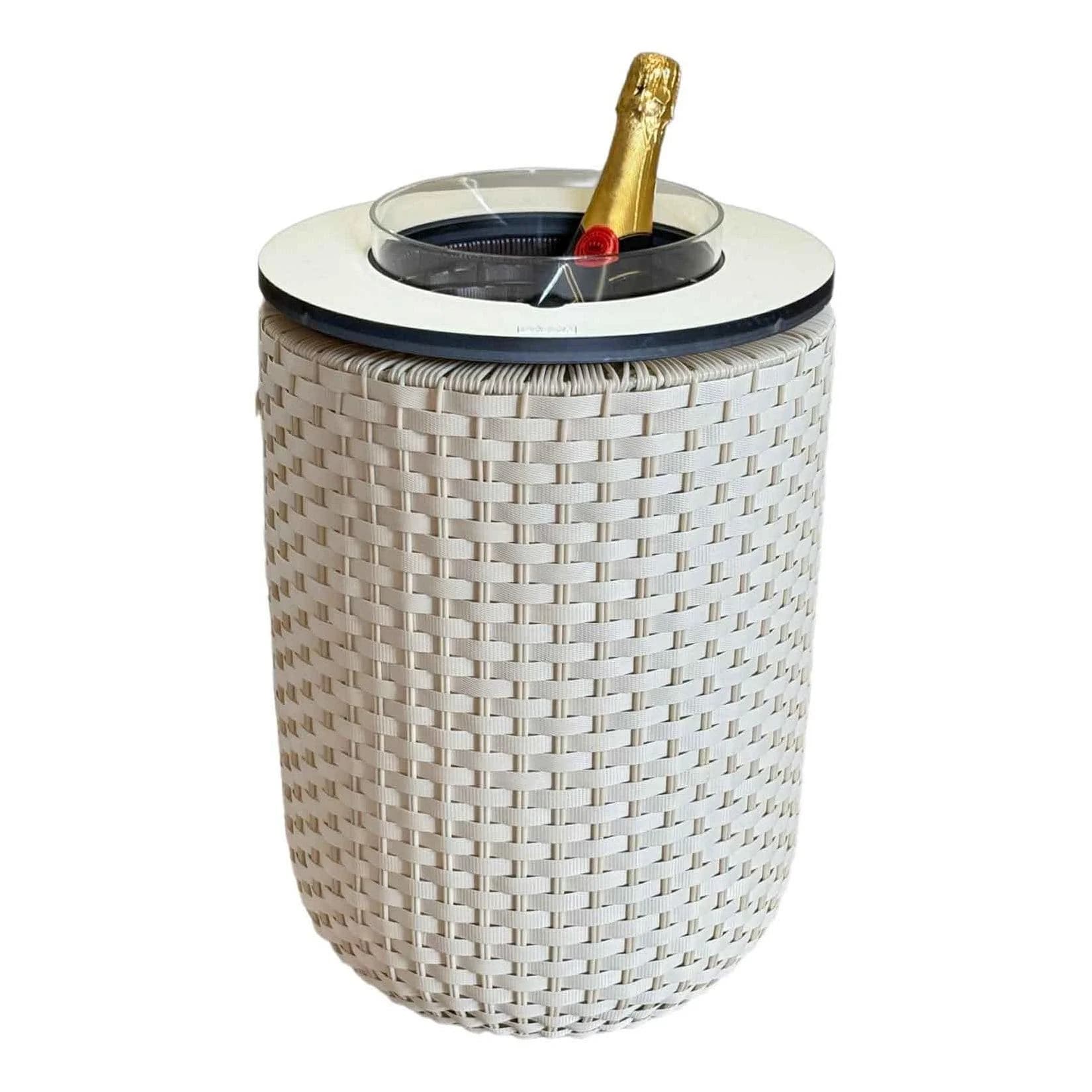 COOTAB Cooler Table 4-in-1 Loungetisch mit Acryl-Kühler London 50 cm