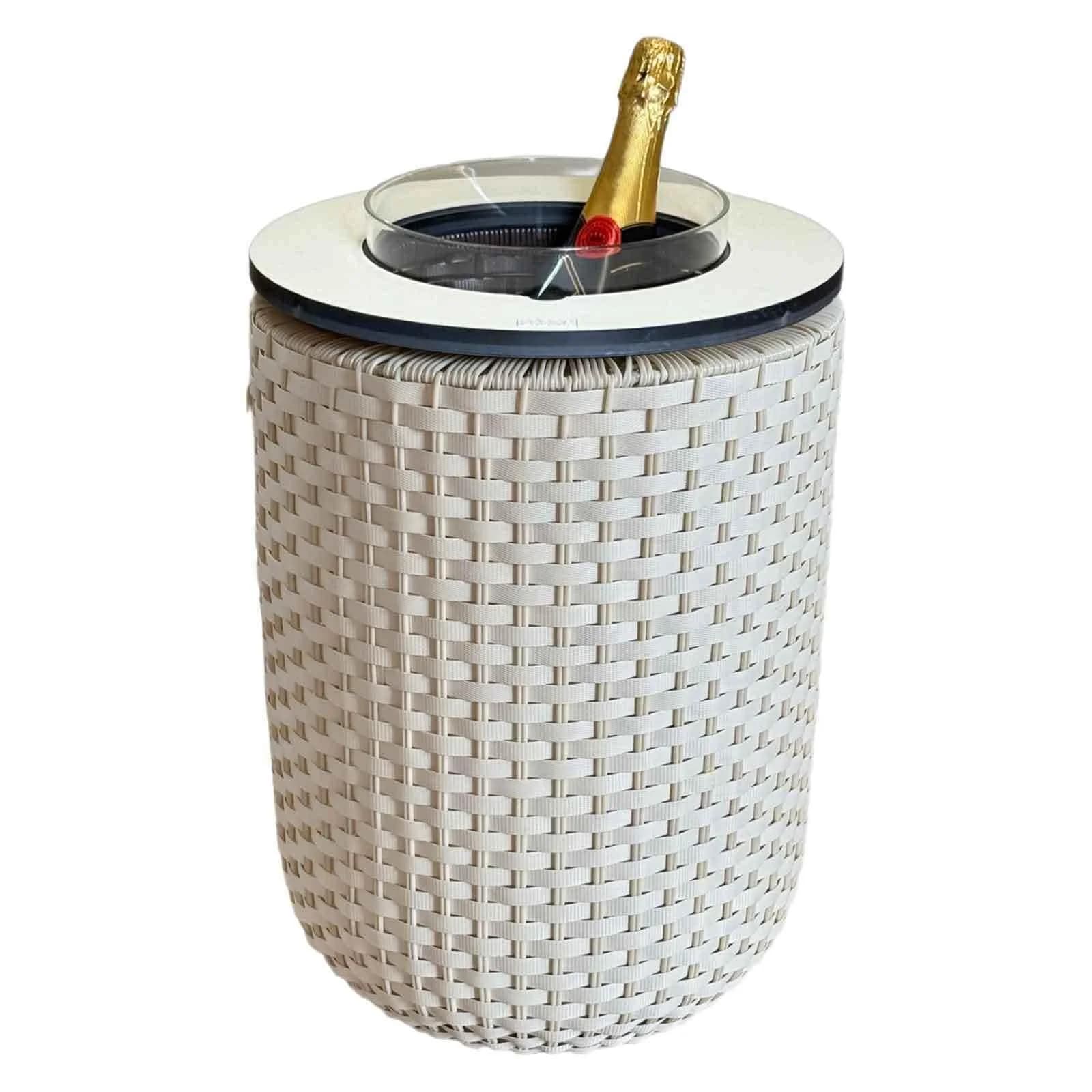 COOTAB Cooler Table 4-in-1 Loungetisch mit Acryl-Kühler London 50 cm - Bild 2