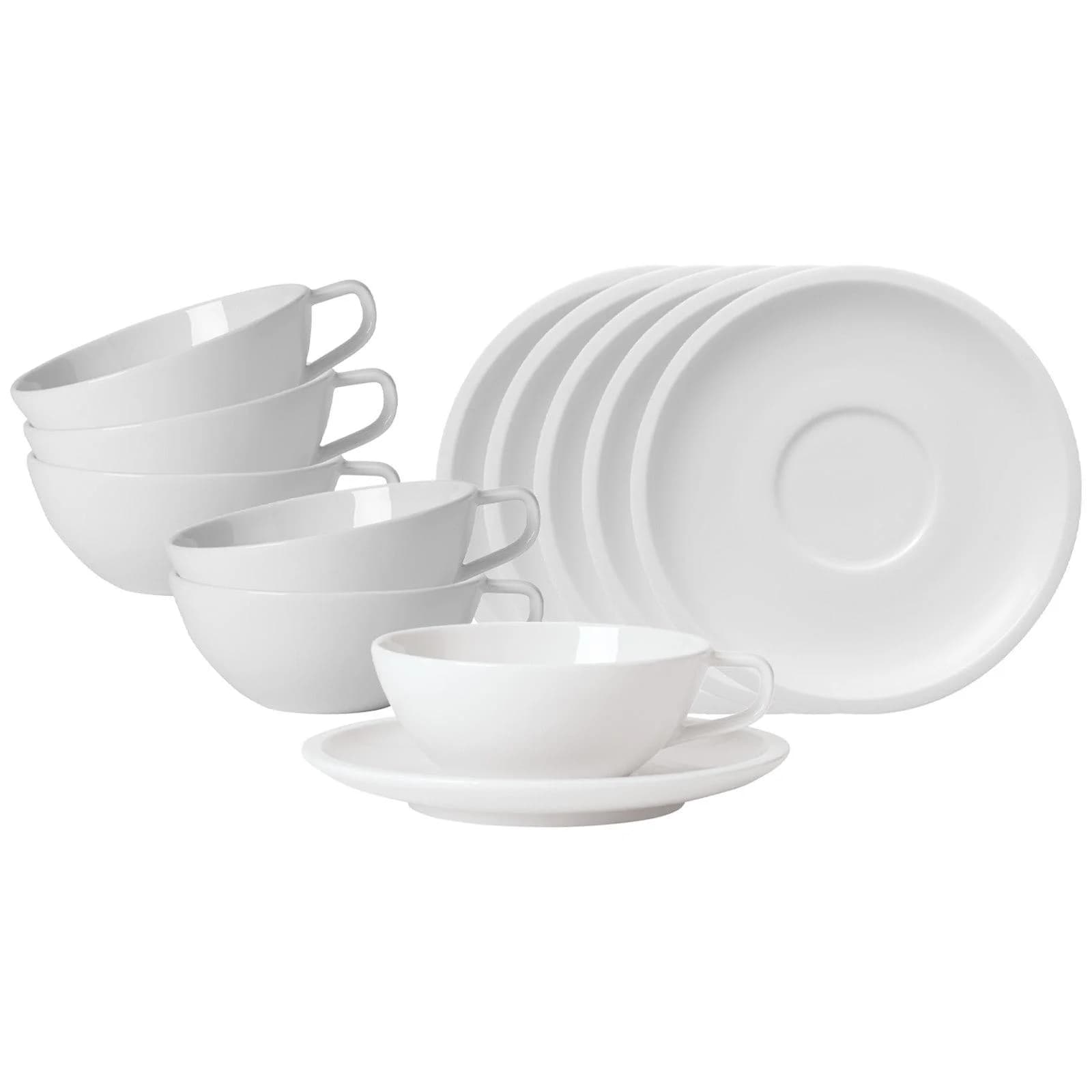 Villeroy & Boch Artesano Original Teetasse 6er Set Weiß