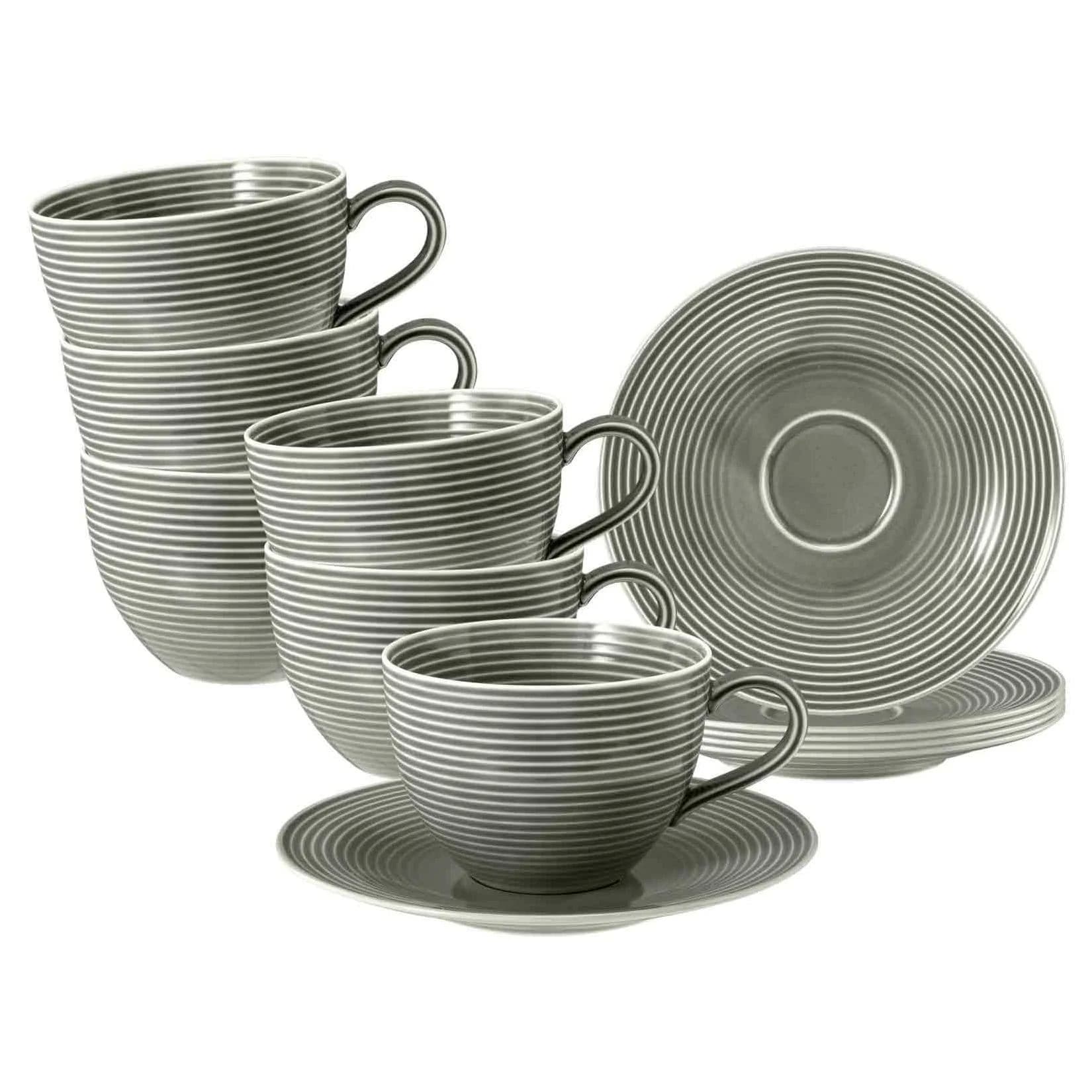 Seltmann Weiden Teetassen 6er Set Beat Color Glaze Bunt