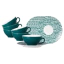 Seltmann Weiden Teetassen mit Untertassen 140 ml 6er Set Trendy Petrol Bild 1