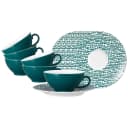 Seltmann Weiden Teetassen mit Untertassen 140 ml 6er Set Trendy Petrol Bild 2