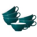 Seltmann Weiden Teetassen Life Fashion 6er Set Petrol Porzellan Bild 2