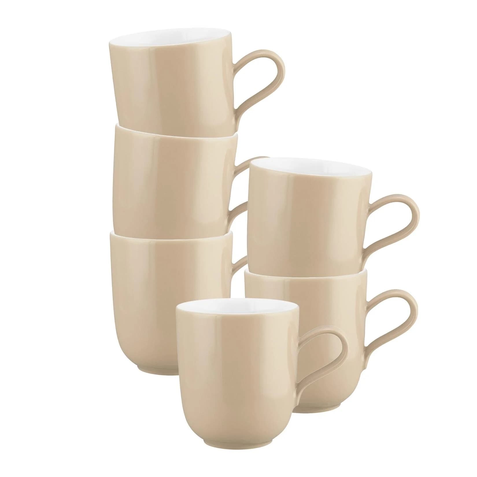 Seltmann Weiden Henkelbecher Liberty Pure Colors 6er Set