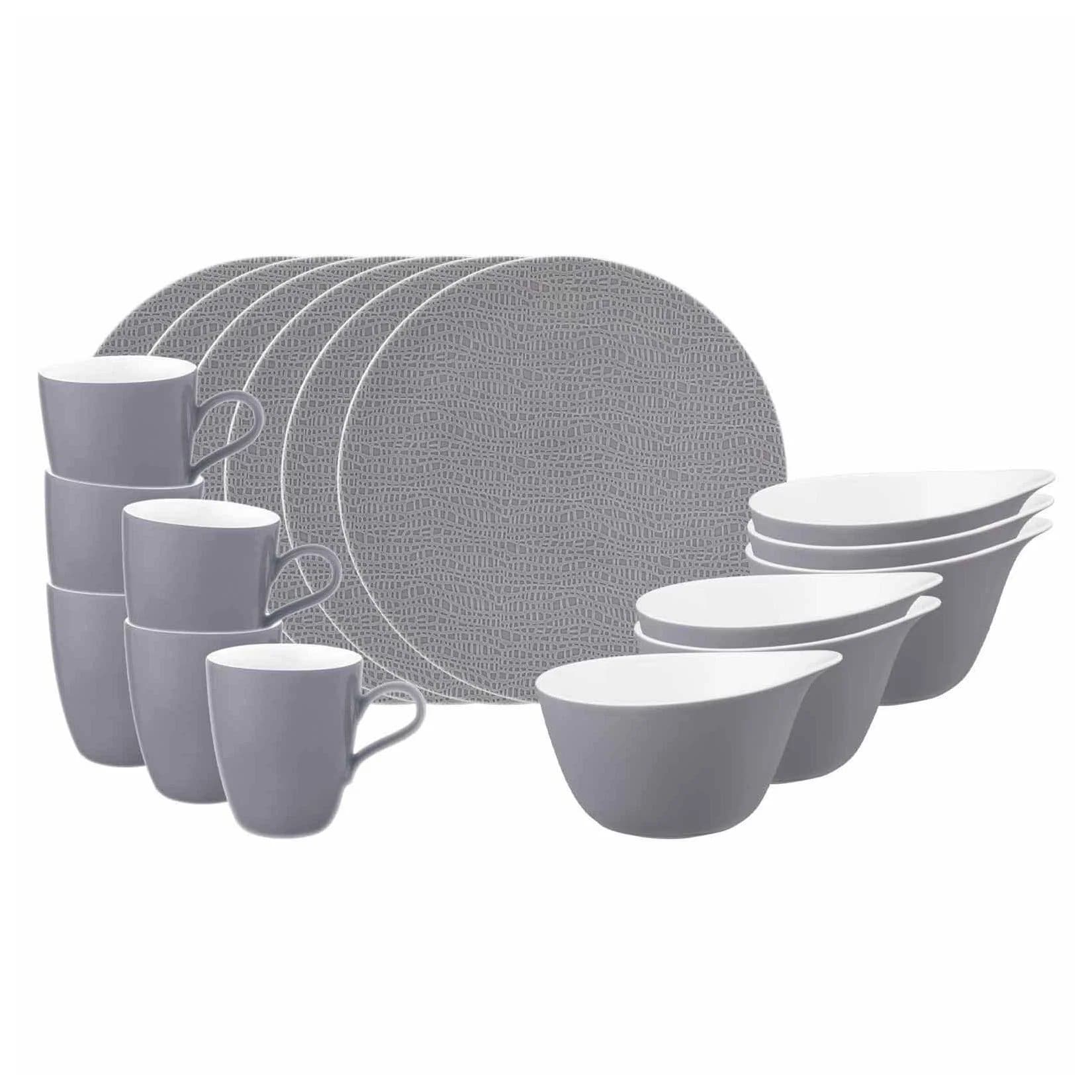 Seltmann Weiden Frühstücks-Set Life Fashion 18er Set Transparent