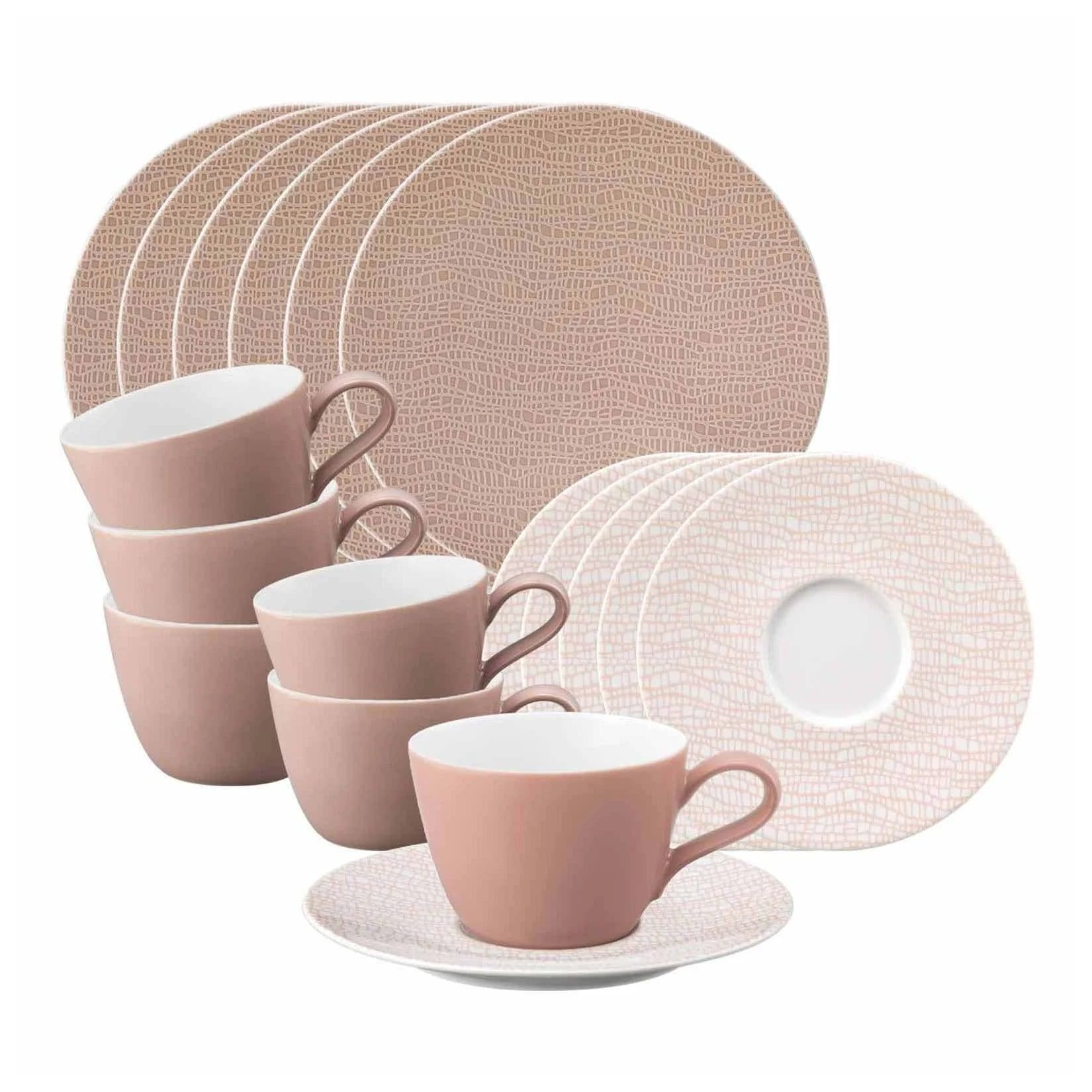 Seltmann Weiden Kaffeeservice Life Fashion 18er Set Transparent