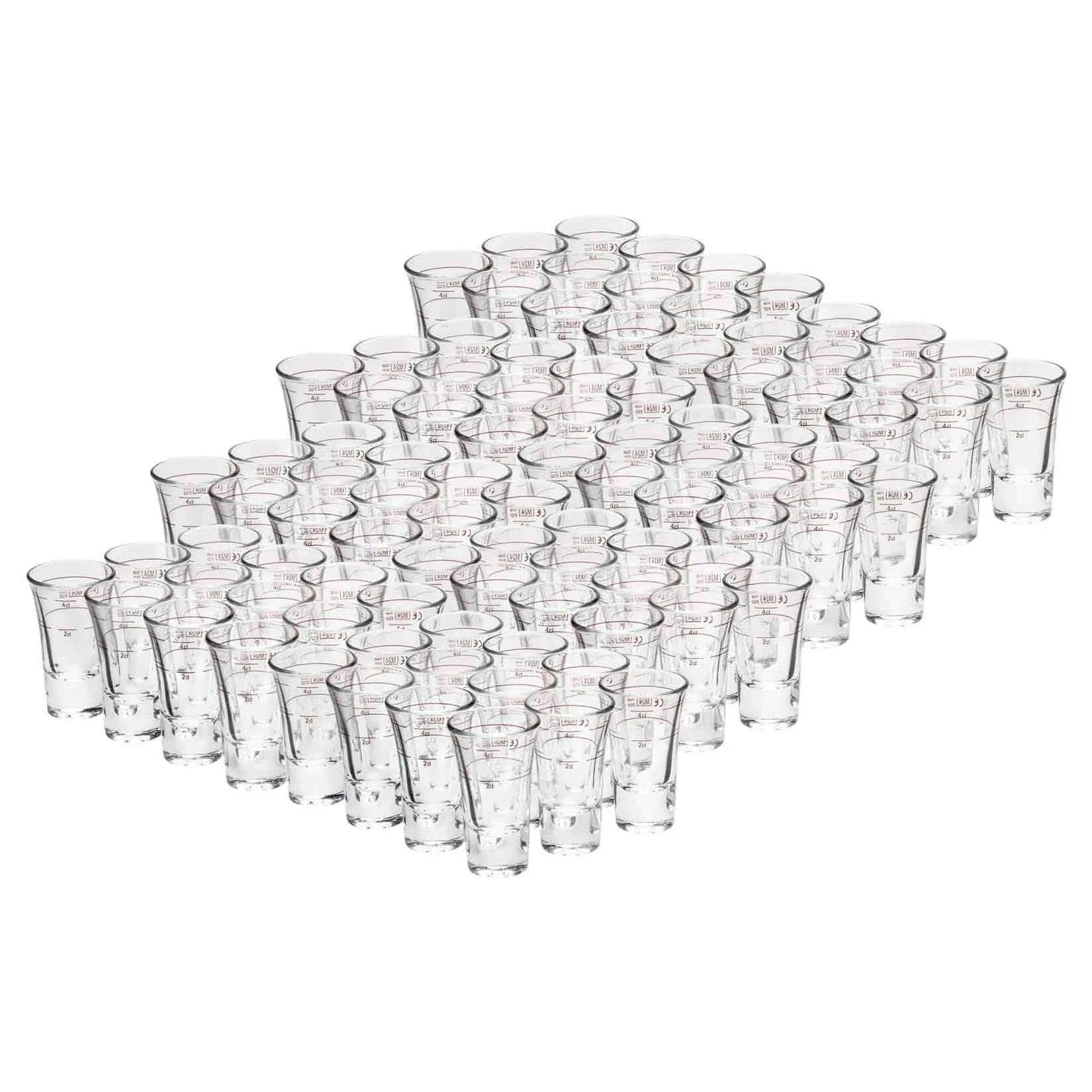 Van Well Schnapsglas Dublino Set 96-tlg. Transparent Geeicht