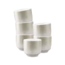 Seltmann Weiden Cappuccinotassen ohne Henkel 300 ml 6er Set Beige Porzellan Bild 1