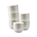Seltmann Weiden Cappuccinotassen ohne Henkel 300 ml 6er Set Beige Porzellan Bild 2