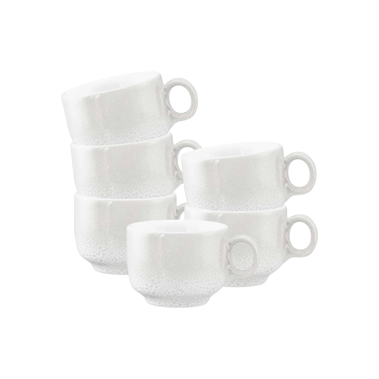 Seltmann Weiden Espressotasse Sento Home 80 ml 6er Set Weiß - Bild 2